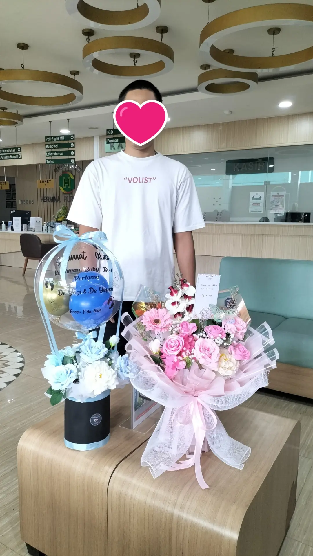 Newborn Balloon Bloom Box at Hermina Hospital