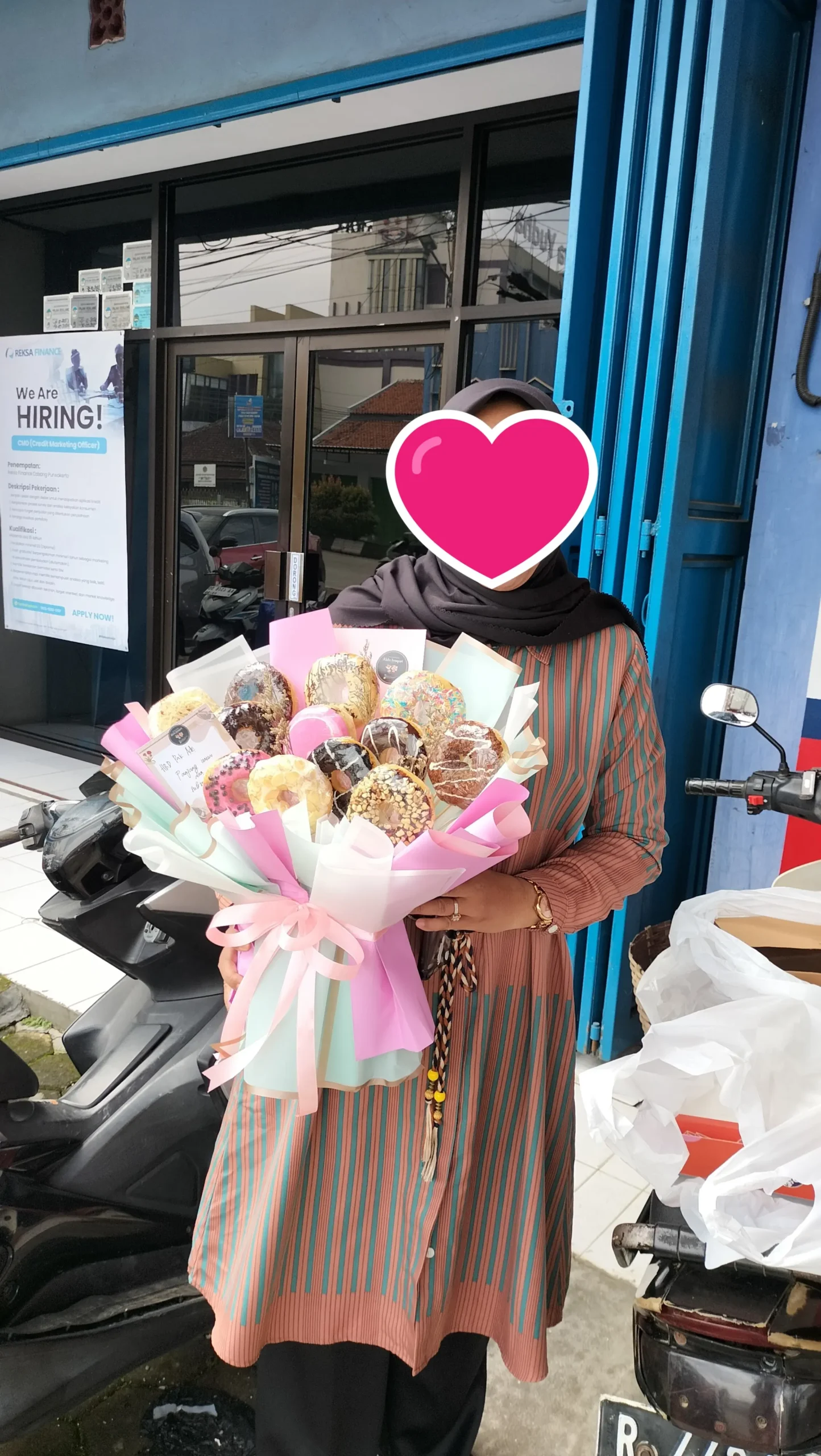 Donut & Snack Bouquet Birthday Surprise