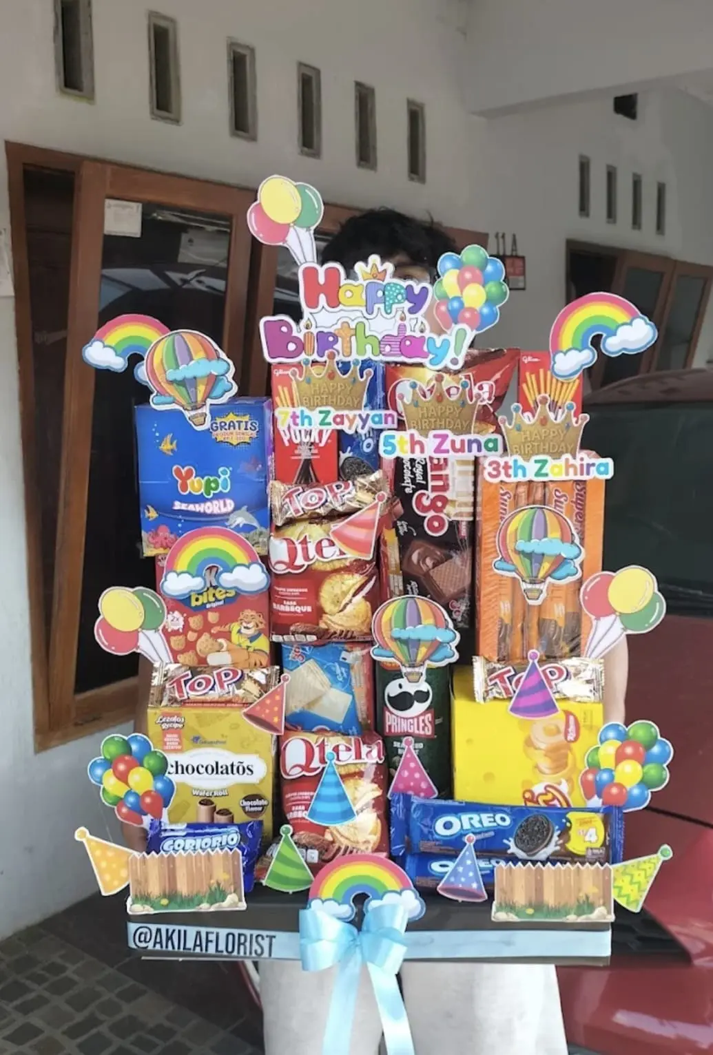 Snack Display Board Birthday Balloon