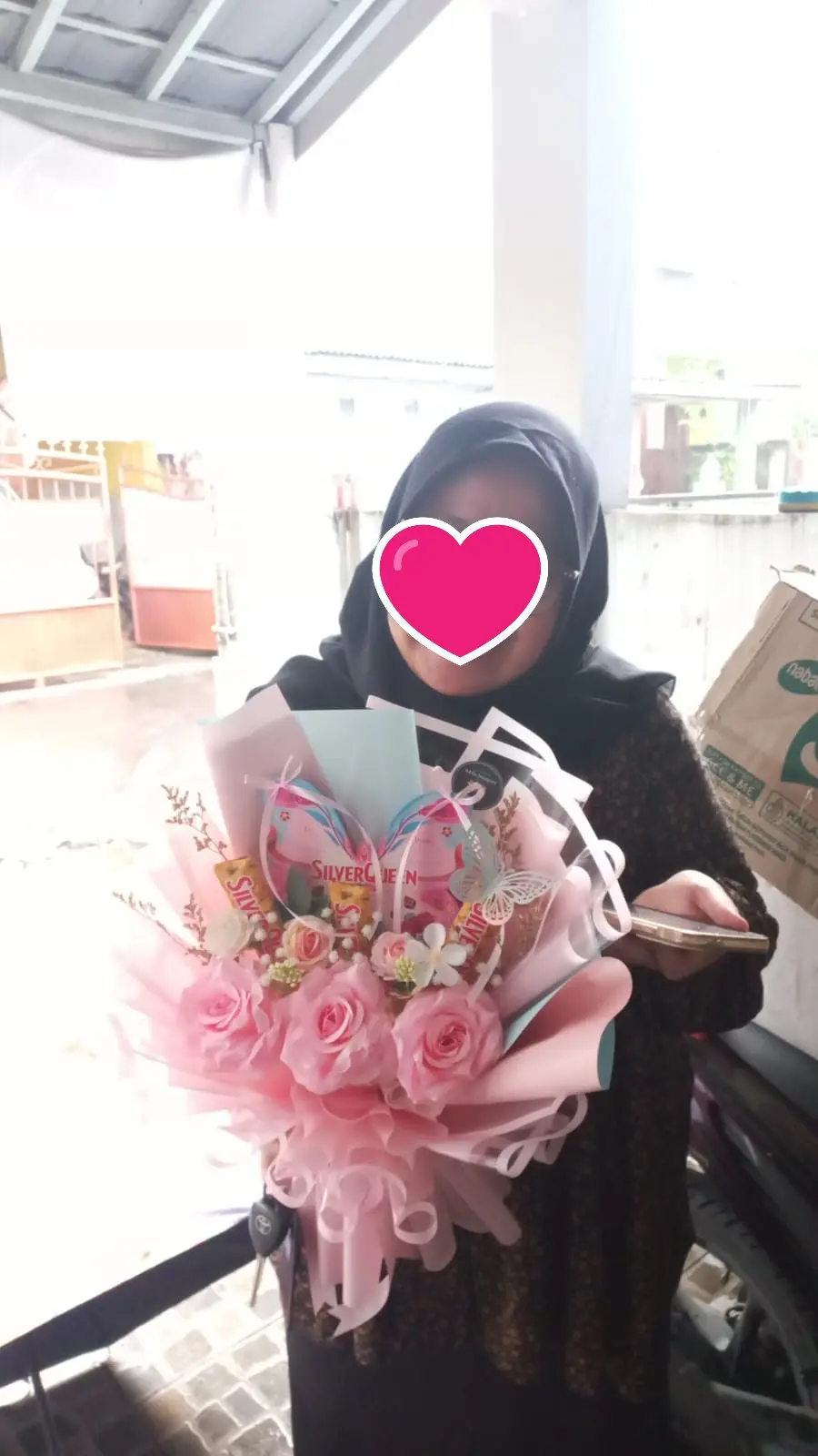 Self Pickup SilverQueen Cupid Bouquet at Workshop