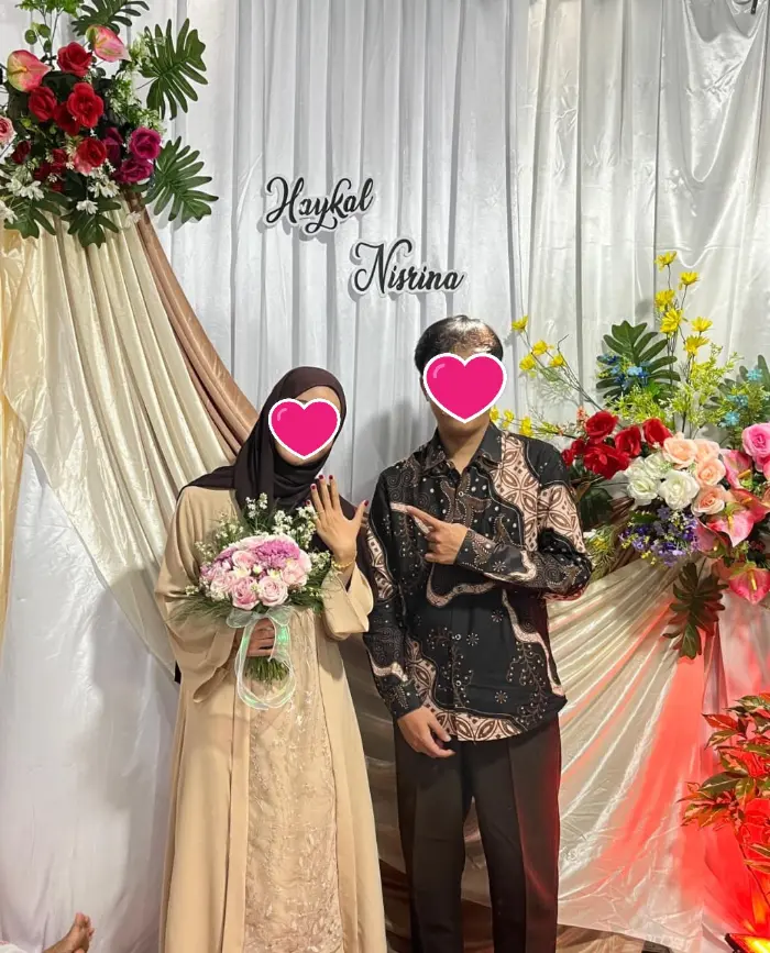 Dokumentasi Kak Haykal Pesan Hand Bouquet Mawar Pink Asli untuk Acara Lamarannya di Ajibarang Banyumas
