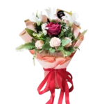 Buket bunga mawar merah - One Heart