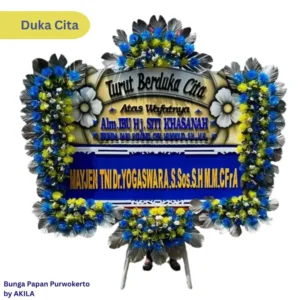 Bunga Papan Duka Cita Eternal Serenity proses cepat & free ongkir Purwokerto
