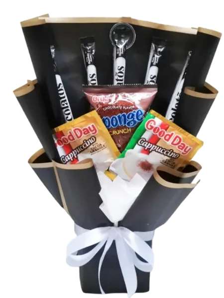 buket snack 20 ribuan isi cokolatps, kopi good day